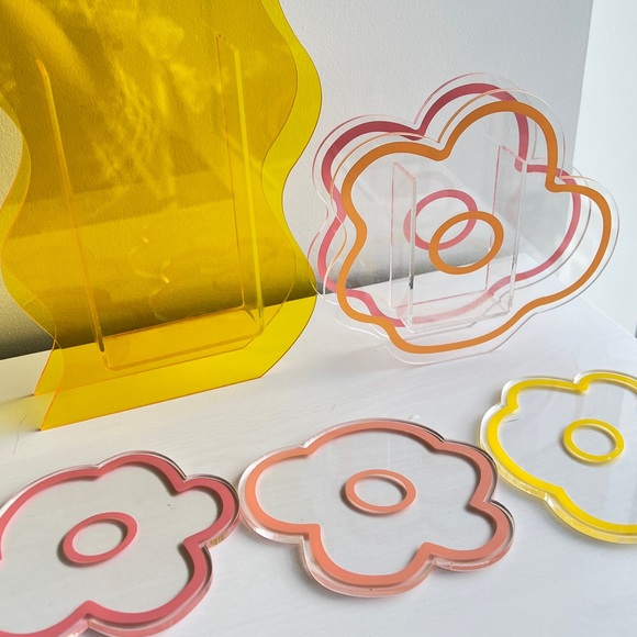 A set of beautiful vase & coaster - Picture 2 of 7